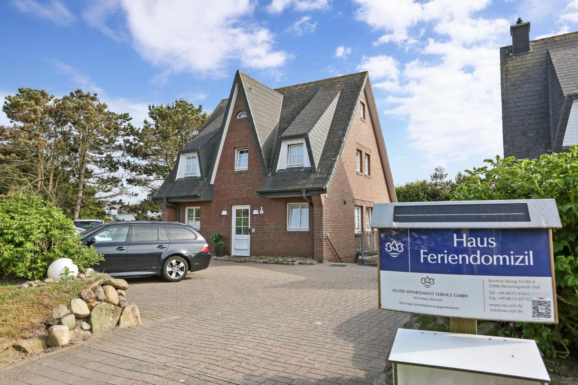 Ferienwohnung Feriendomizil, App. 1 Wenningstedt-Braderup Exterior foto